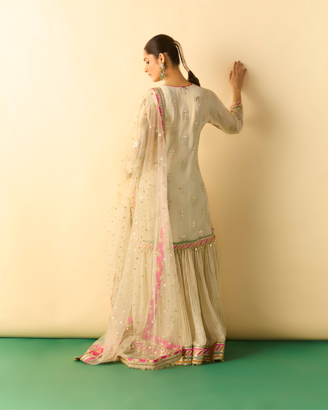 Gopi Vaid - Juie Sharara Set From Chaar Bagh
