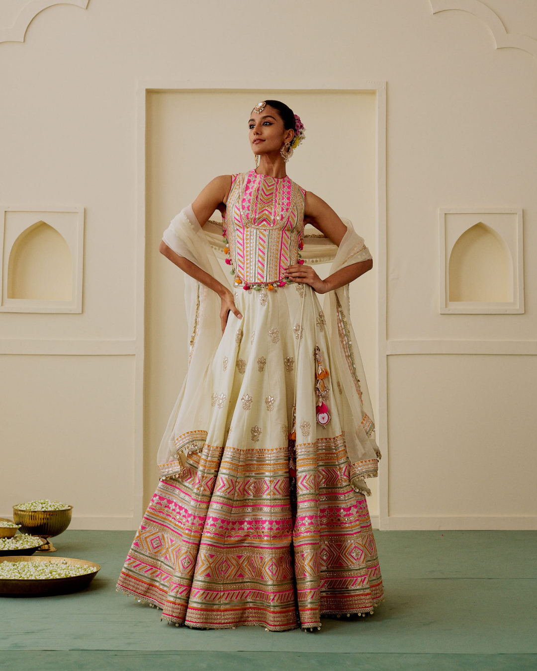 Gopi Vaid - Malika Lehenga Set From Chaar Bagh