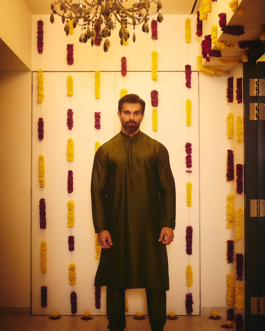 Gopi Vaid - Karan Singh Grover in Farid Kurta Set From Nizaam