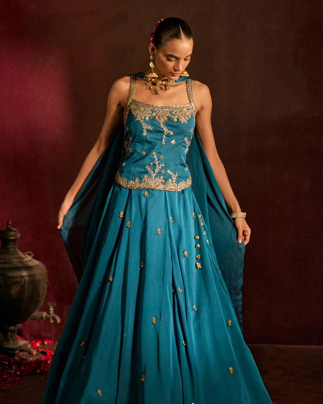 Prevasu - Ghungroo Lehenga Set From Raabta