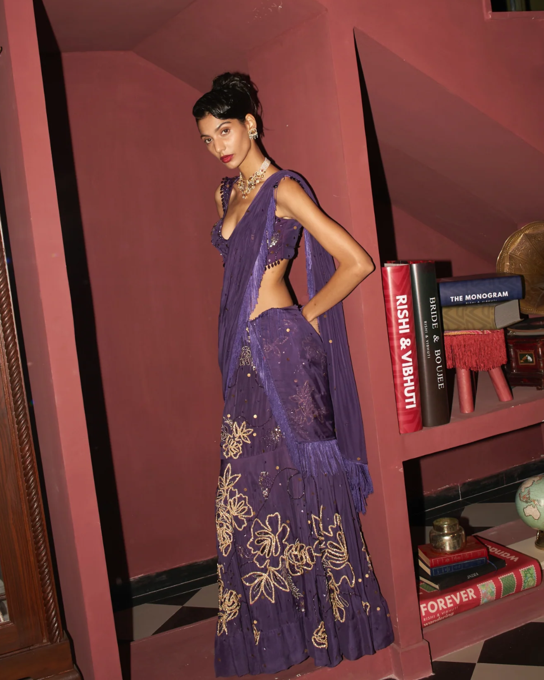Rishi and Vibhuti - Majestic Lehenga Set From Rock & Roll