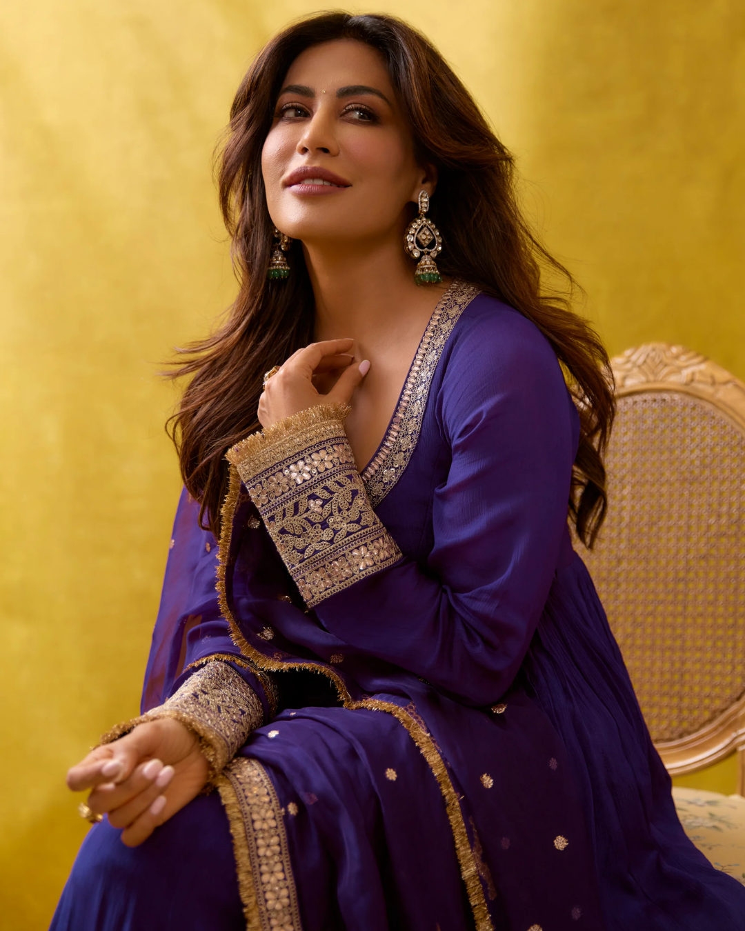 Gopi Vaid - Chitrangada Anarkali Set From Nizaam
