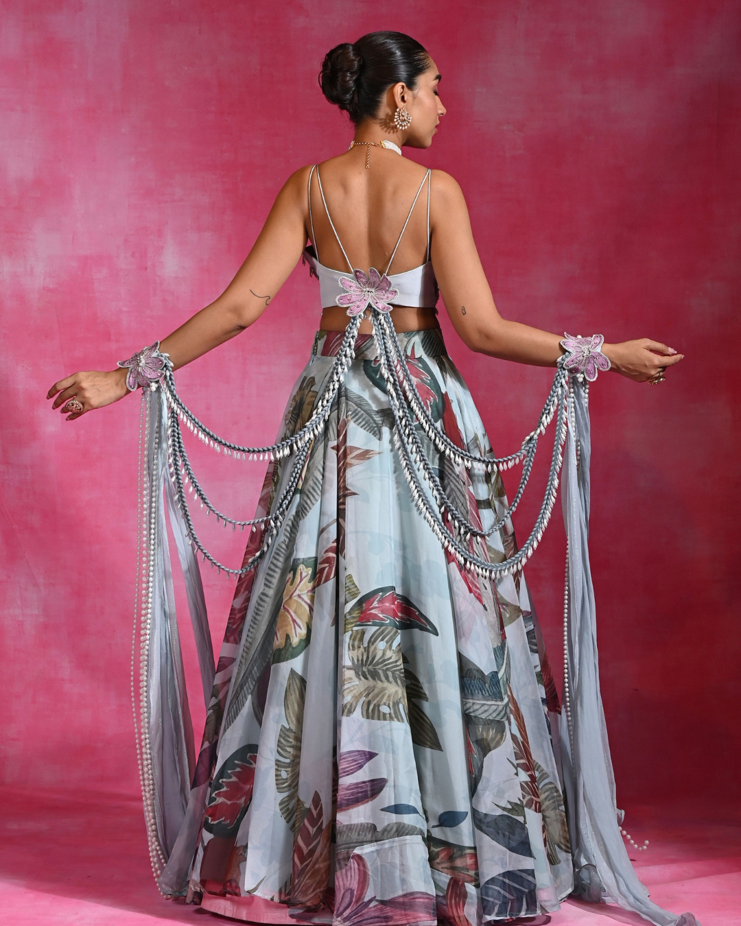 Rishi and Vibhuti - Icy Woo Lehenga From Ek Main Aur Ek Tu