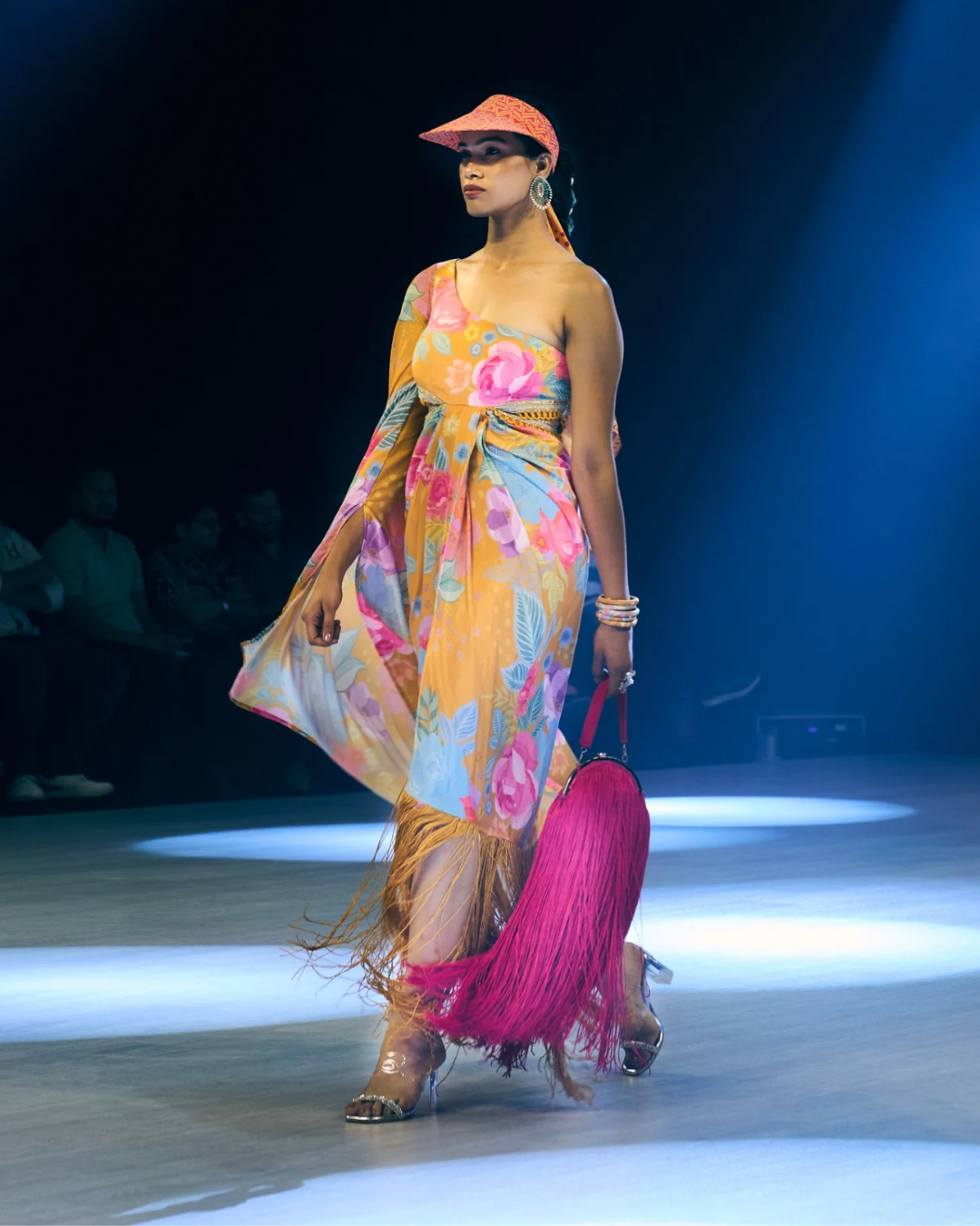 Rishi and Vibhuti - Marigold TFD Fringe Dress From Rock & Roll