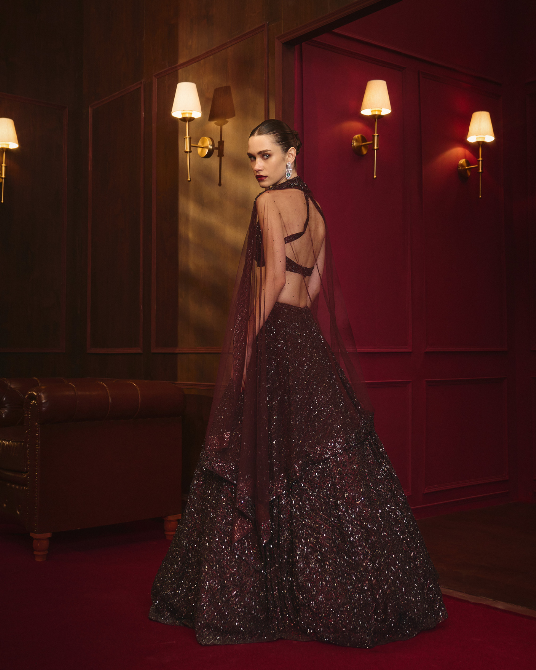 Angad Singh - Burgundy Crown From The Regent