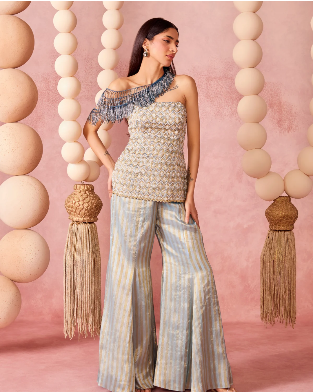 Chamee & Palak - Bela Pant Set From Jhoom