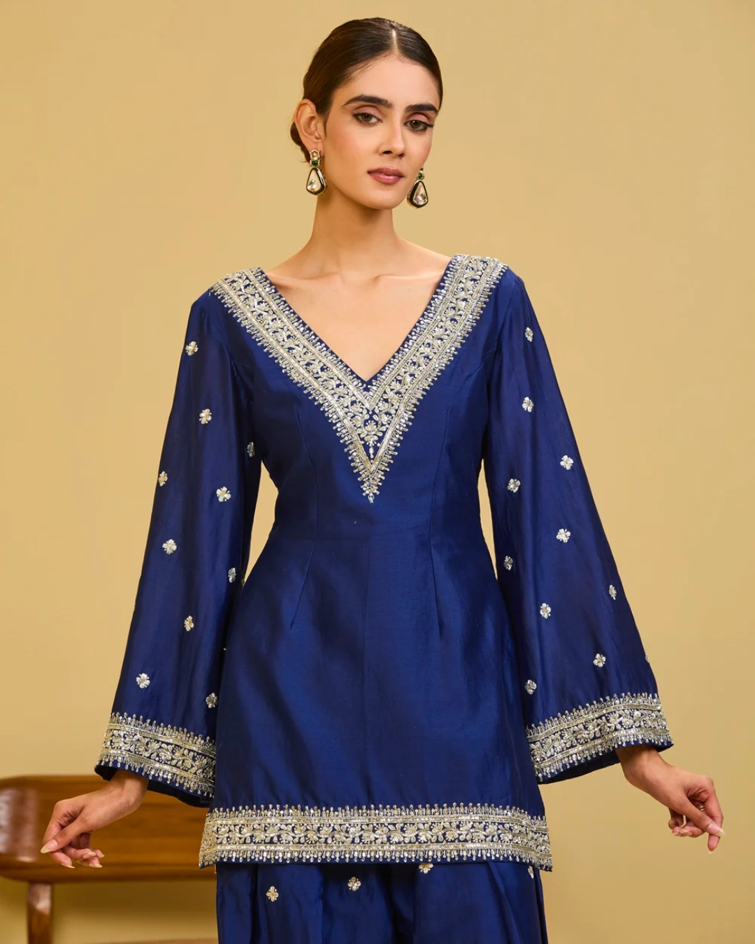 Esha Koul - Blue Salwar Set From Naaz