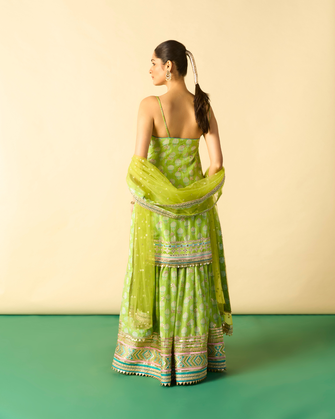 Gopi Vaid - Ravina Strappy Sharara Set From Chaar Bagh