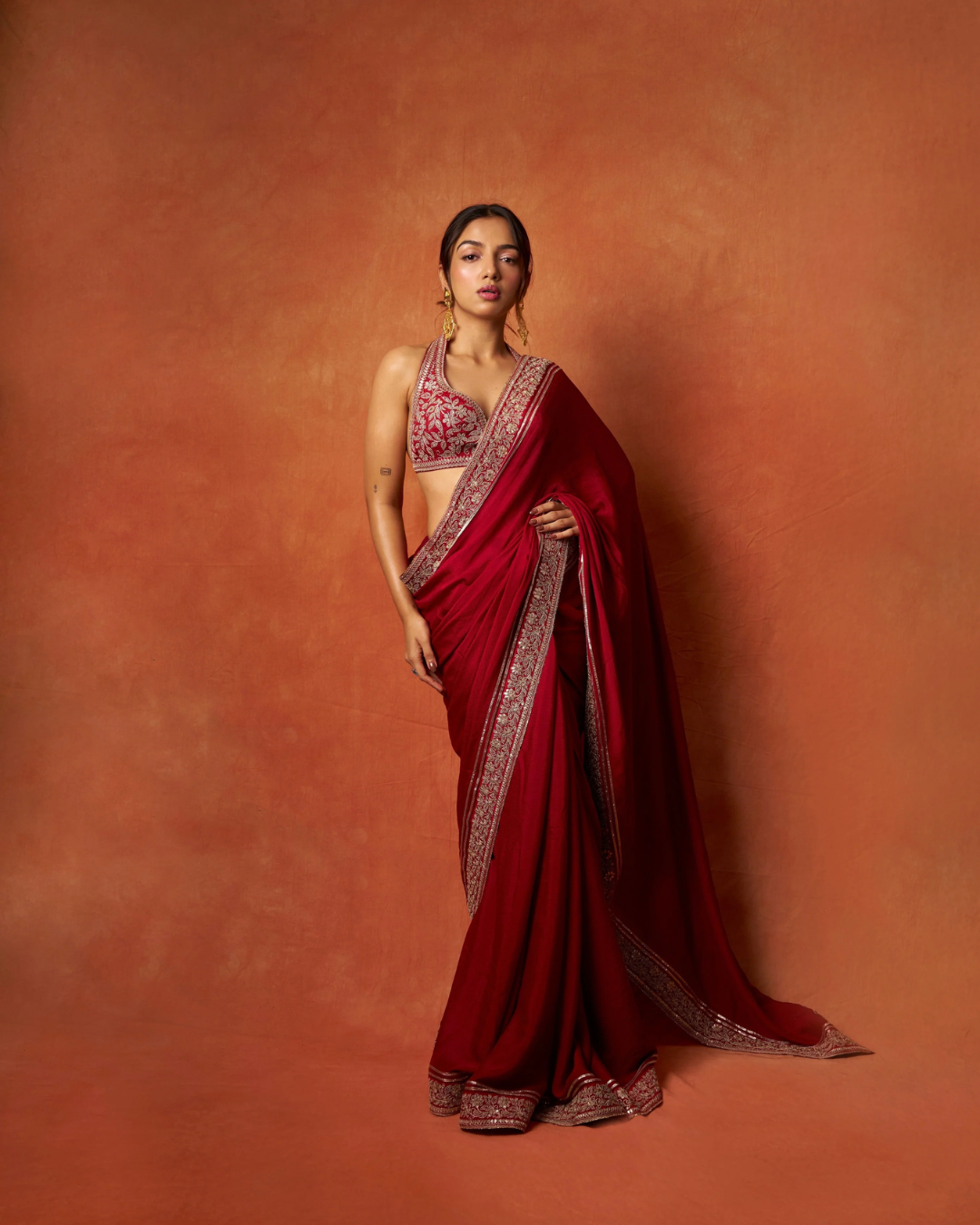Gopi Vaid - Ahsaas Saree Set From Nizaam