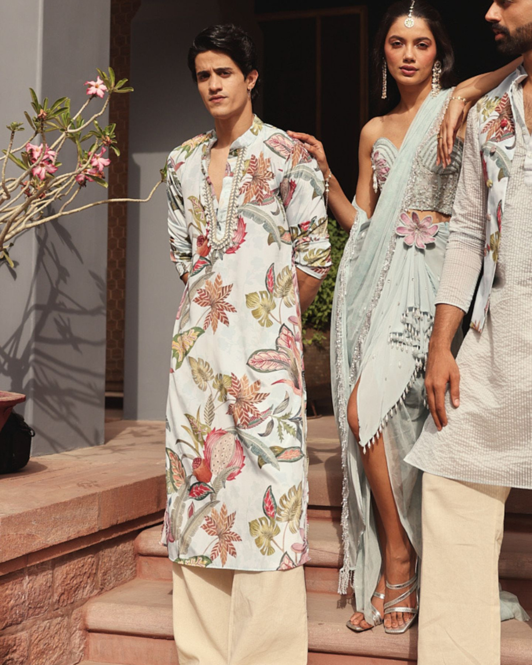 Rishi and Vibhuti - Chand Jashn Kurta From Ek Main Aur Ek Tu