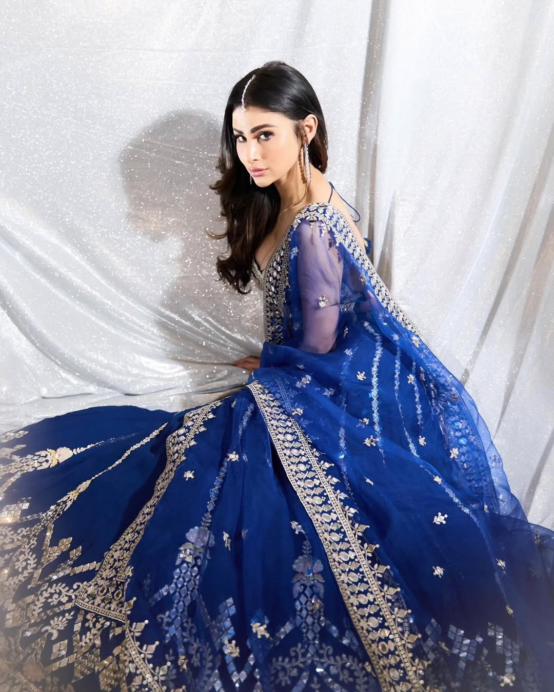 Gopi Vaid - Mouni Roy in Isya Lehenga Set From Jhilmil