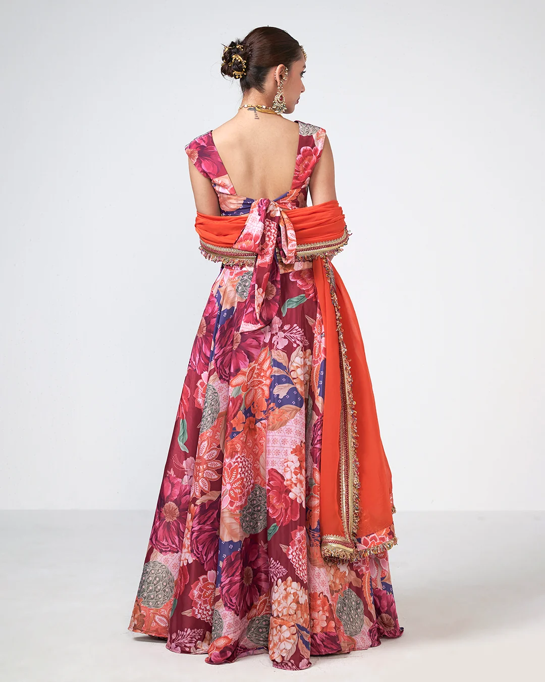 Rishi and Vibhuti - Cherry Boho Lehnga From Gulon Ke Rang