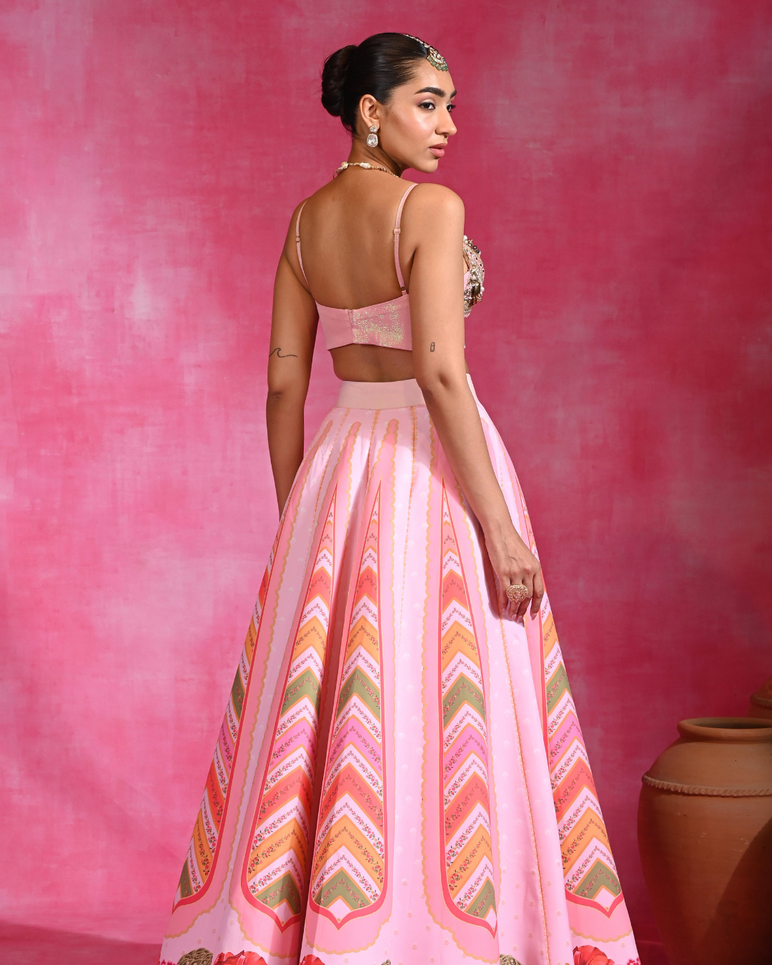 Rishi and Vibhuti -  Mehar Tassel Lehenga From Ek Main Aur Ek Tu