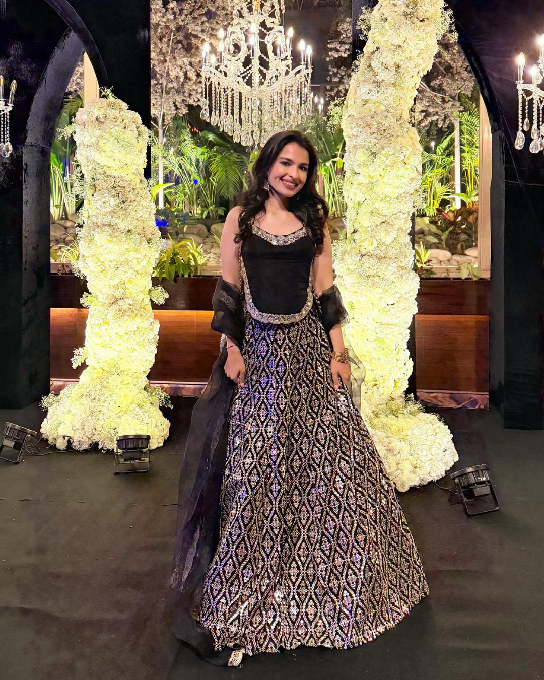 Gopi Vaid - Saachi in Roshni Lehenga Set From Jhilmil