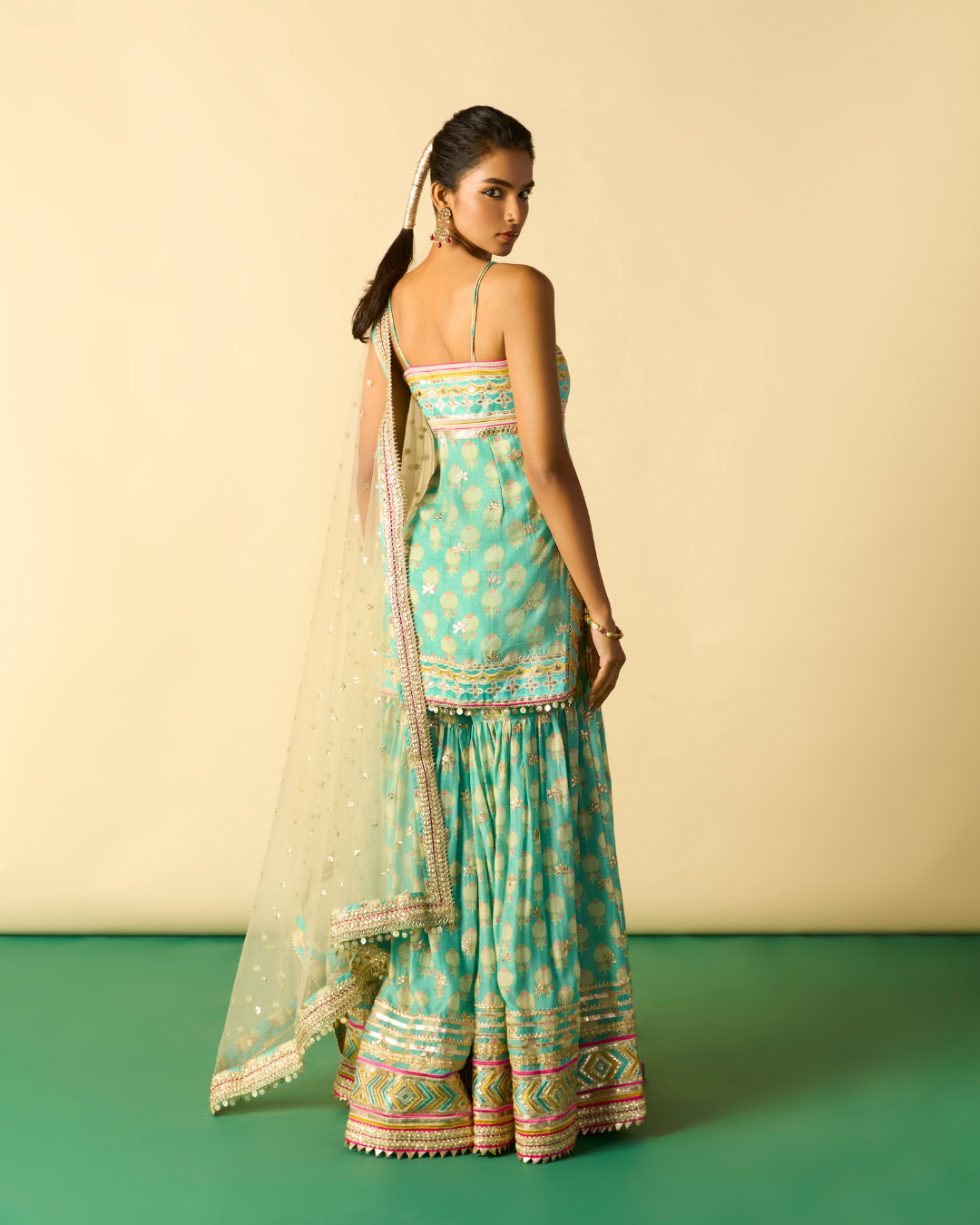 Gopi Vaid - Dhriaa Strappy Set From Chaar Bagh