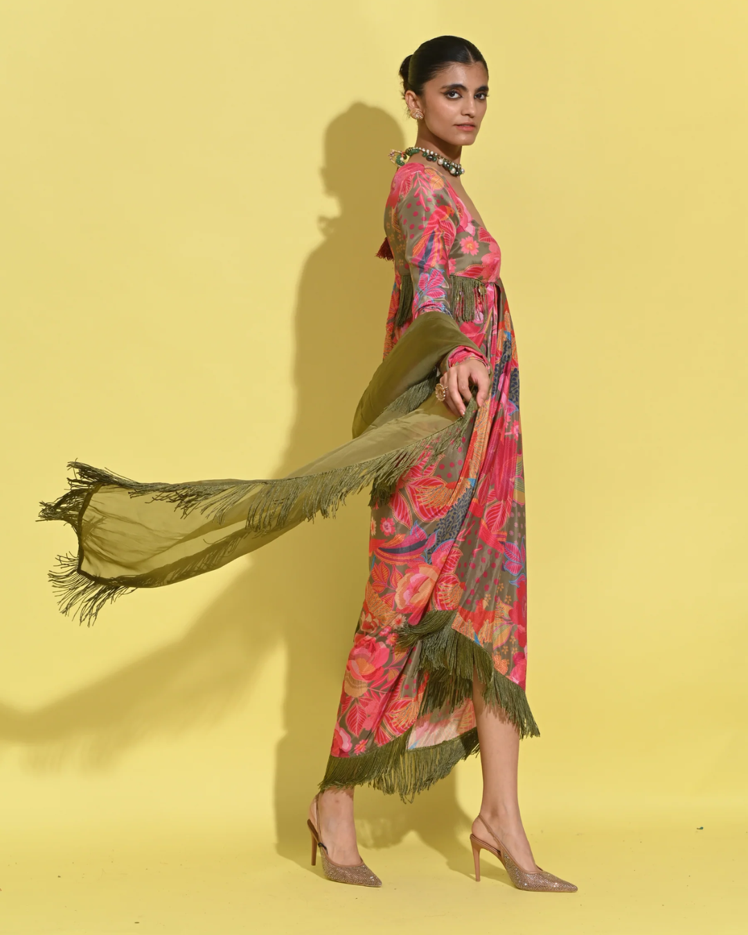Rishi and Vibhuti - Radiant Twist Dress From Tamasha