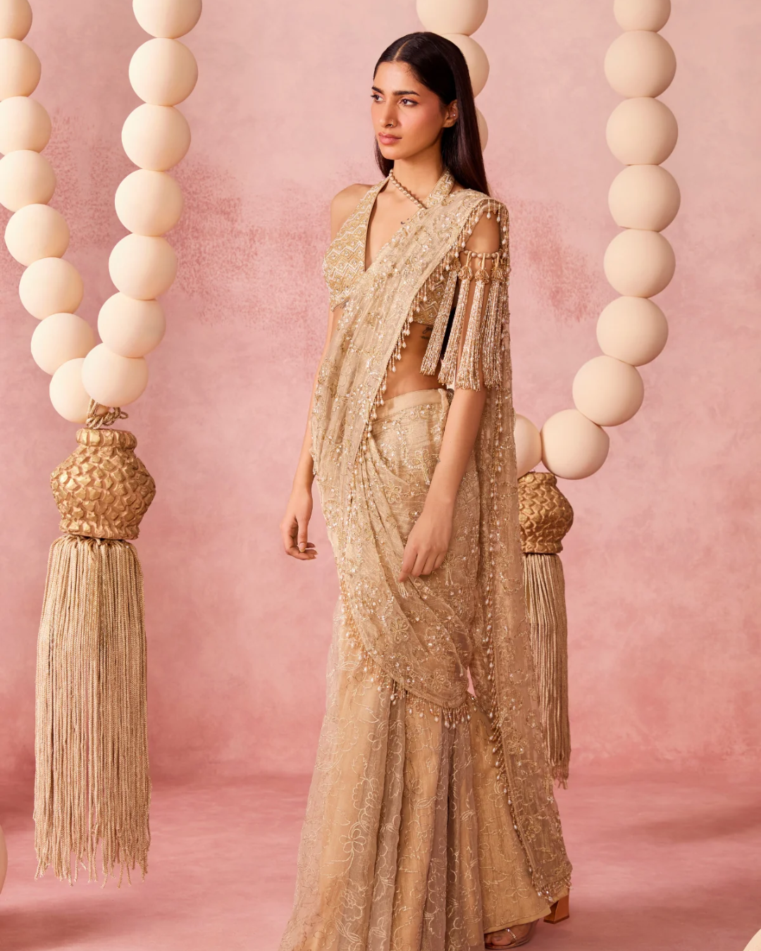 Chamee & Palak - Sitara Saree From Jhoom