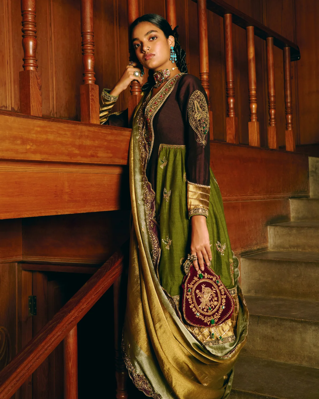 Aditi Gupta - Latika Anarkali Set From Chitrakatha