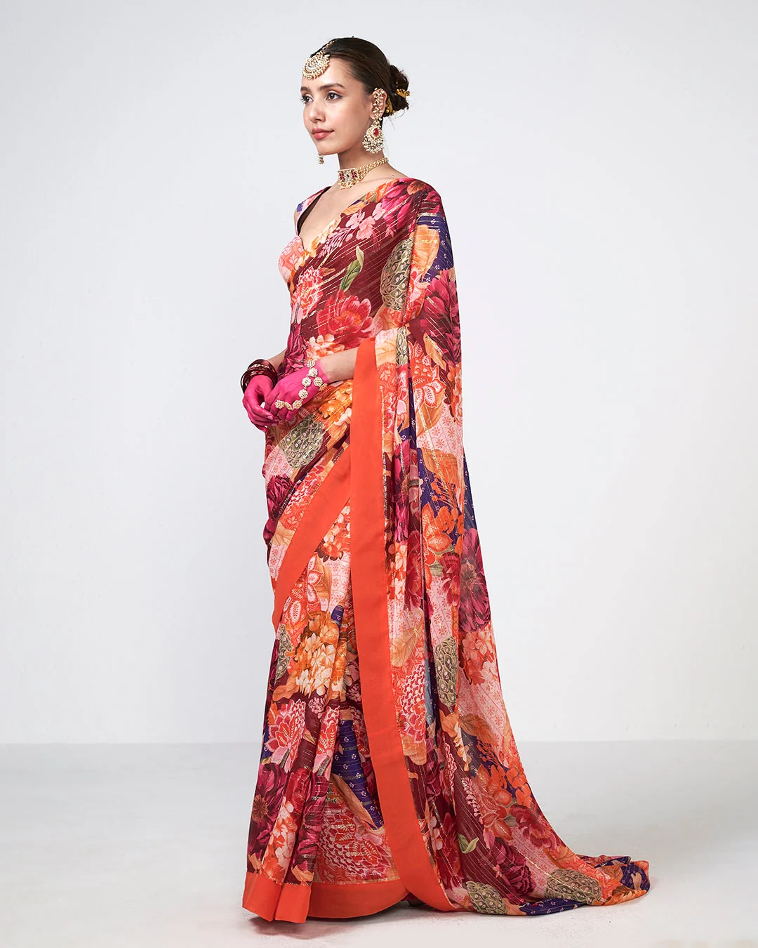 Rishi and Vibhuti - Anjana Saree From Gulon Ke Rang