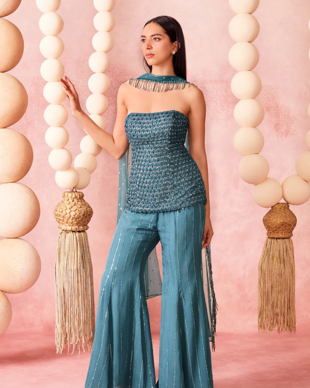 Chamee & Palak - Rahat Pant Set From Jhoom