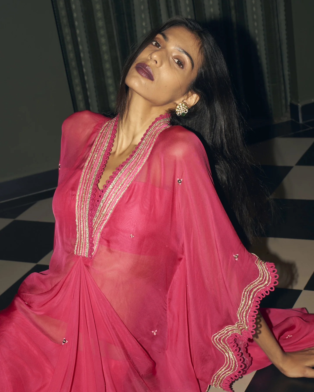 Rishi and Vibhuti - Ethereal Kaftan Set From Rock & Roll