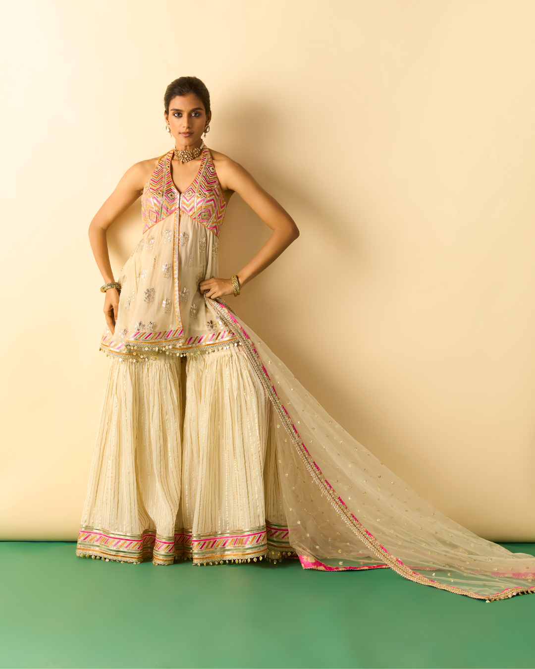 Gopi Vaid - Myza Sharara Set From Chaar Bagh