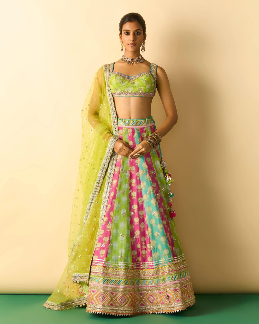 Gopi Vaid - Shyama Lehenga Set From Chaar Bagh