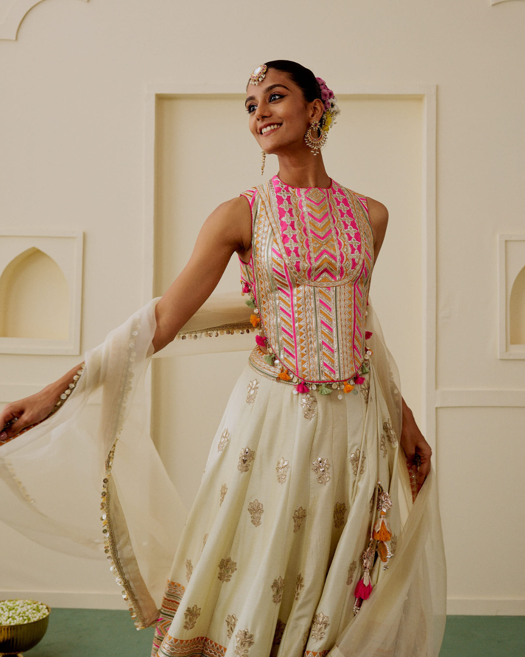 Gopi Vaid - Malika Lehenga Set From Chaar Bagh