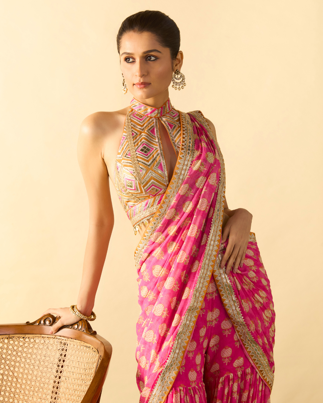 Gopi Vaid - Labdhi Saree Set From Chaar Bagh