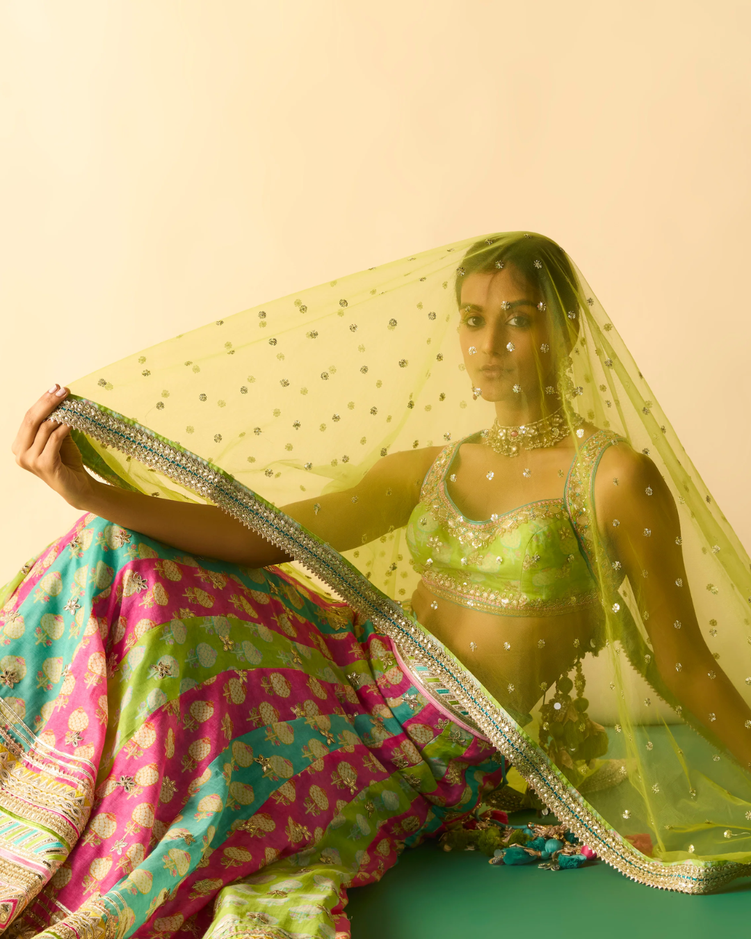 Gopi Vaid - Shyama Lehenga Set From Chaar Bagh