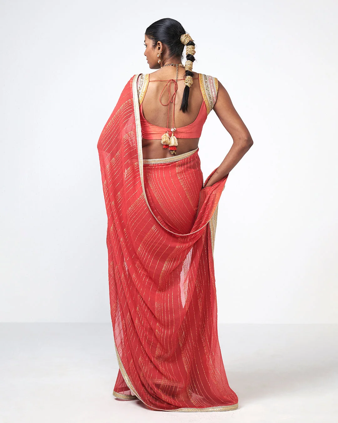 Rishi and Vibhuti - Red Chandini From Gulon Ke Rang