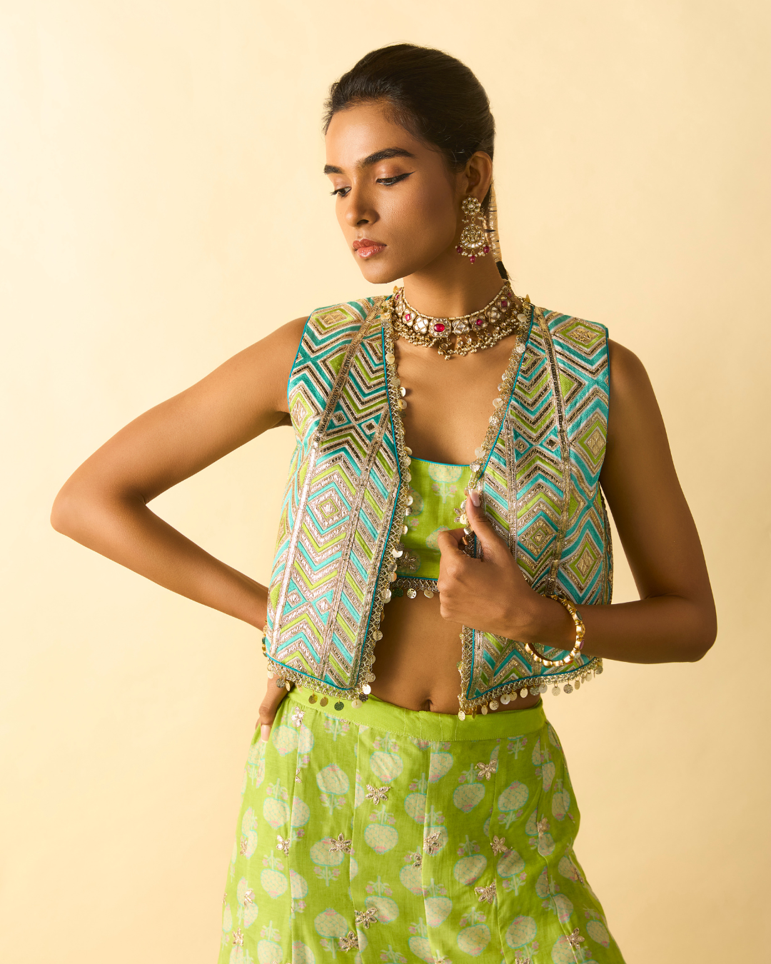 Gopi Vaid - Eira Pant Set From Chaar Bagh