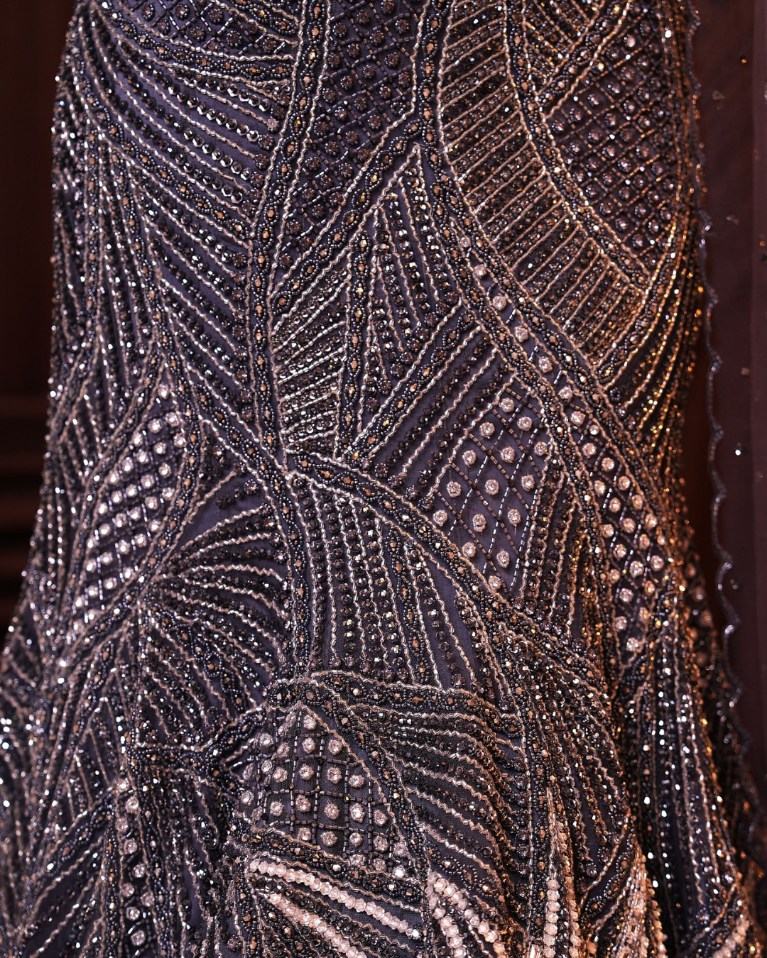 Isa by Dolly Wahal - Nyra Ombre Fishcut Lehenga From Ittara