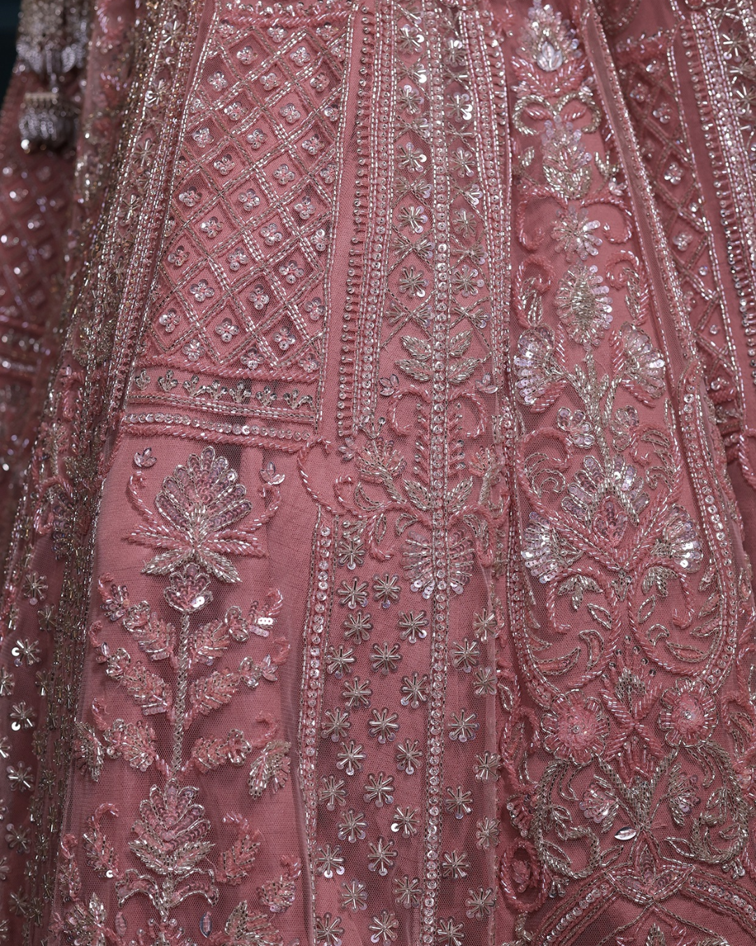 Isa by Dolly Wahal - Dusky Pink Lehenga From Bridal