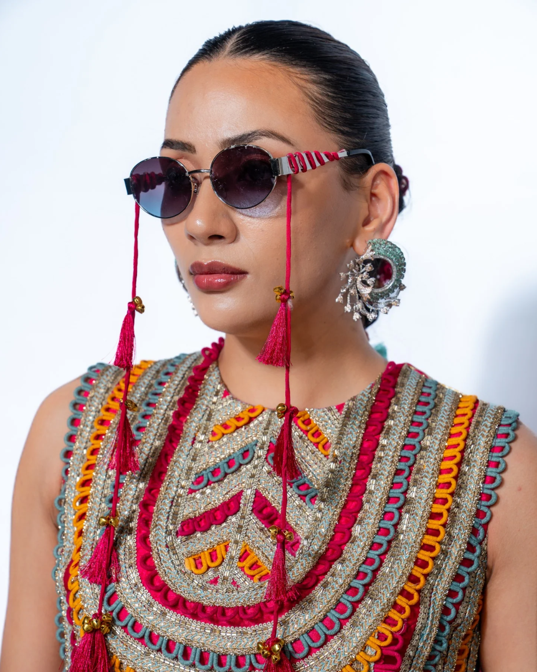Rishi and Vibhuti - Orchid Lehenga From Rock & Roll