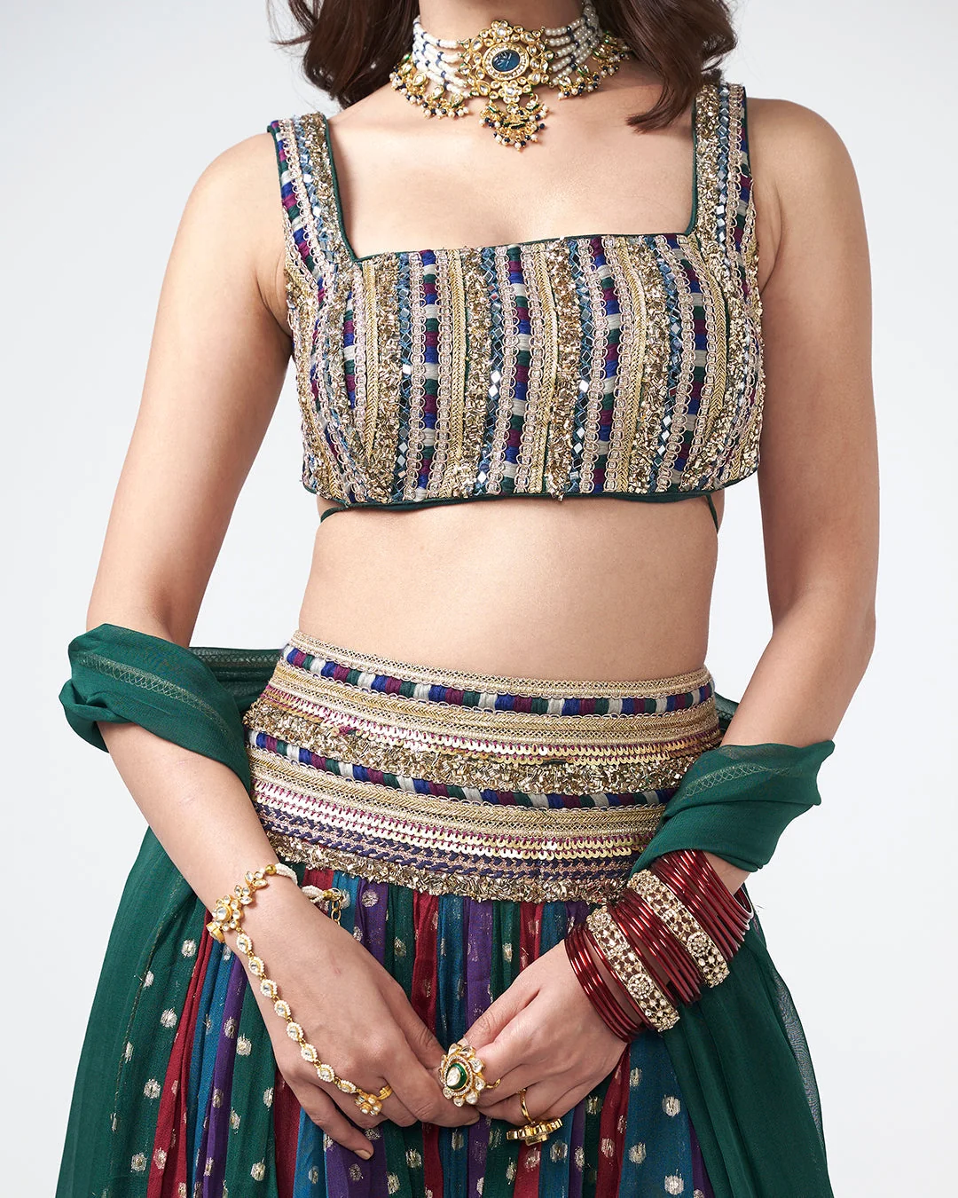 Rishi and Vibhuti - Rangeen Lehnga From Gulon Ke Rang