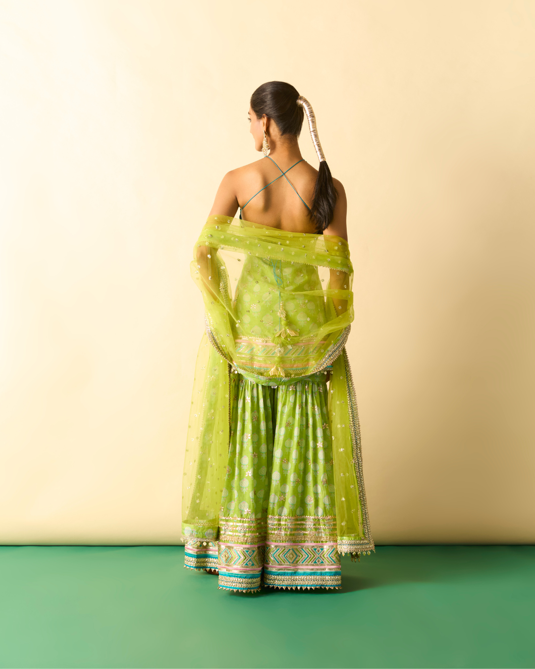 Gopi Vaid - Dwisha Halter Sharara Set From Chaar Bagh