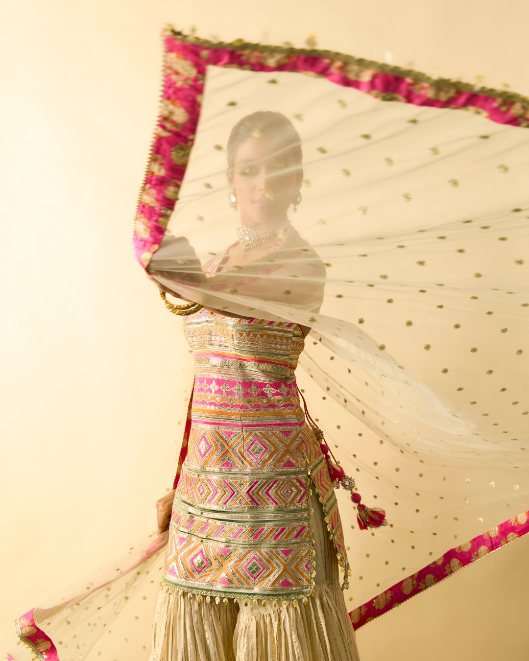 Gopi Vaid - Kriva Sharara Set From Chaar Bagh