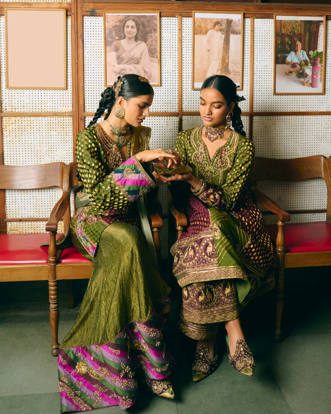 Aditi Gupta - Shakun Anarkali Set From Chitrakatha
