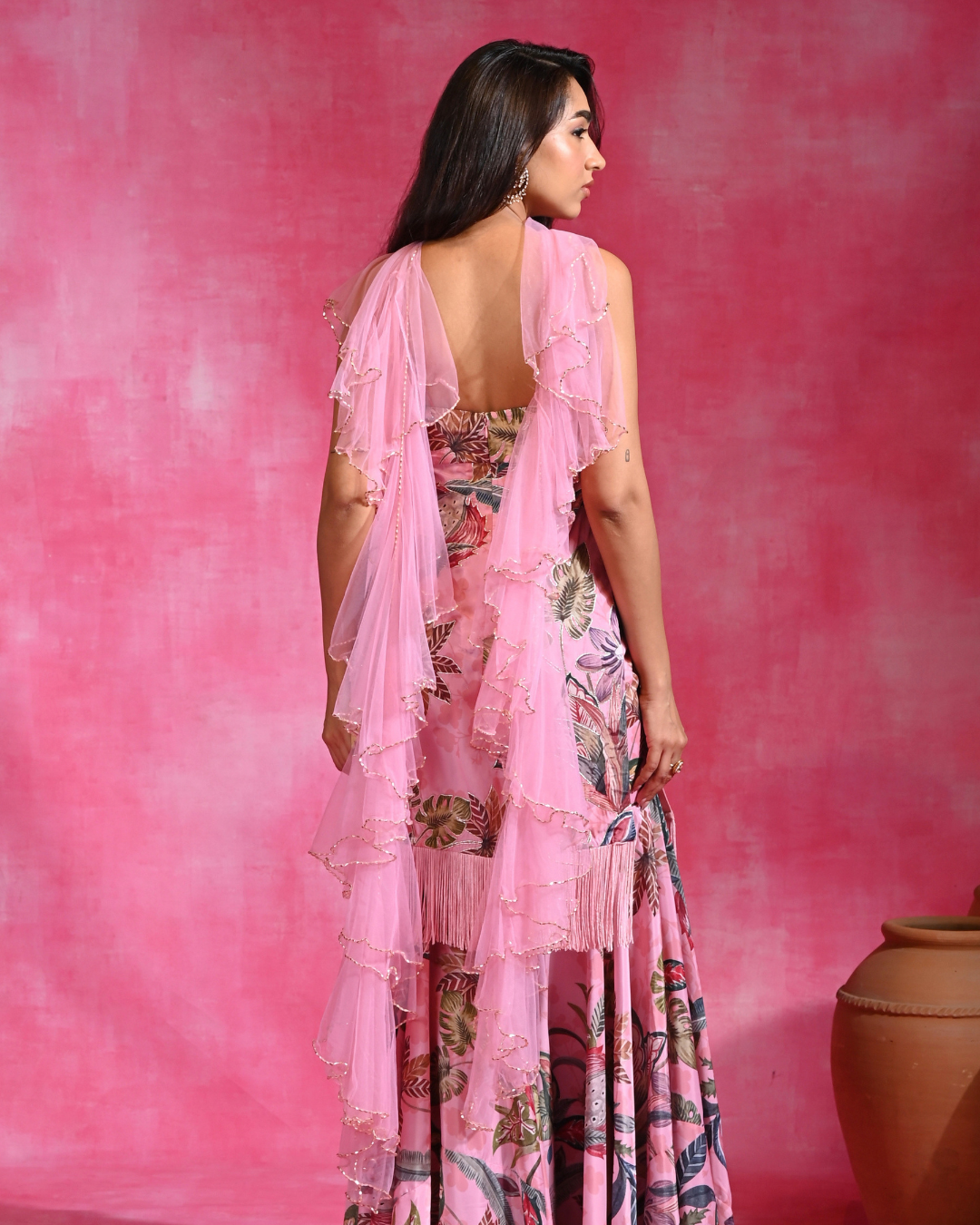 Rishi and Vibhuti - Brallet Tunic Set From Ek Main Aur Ek Tu