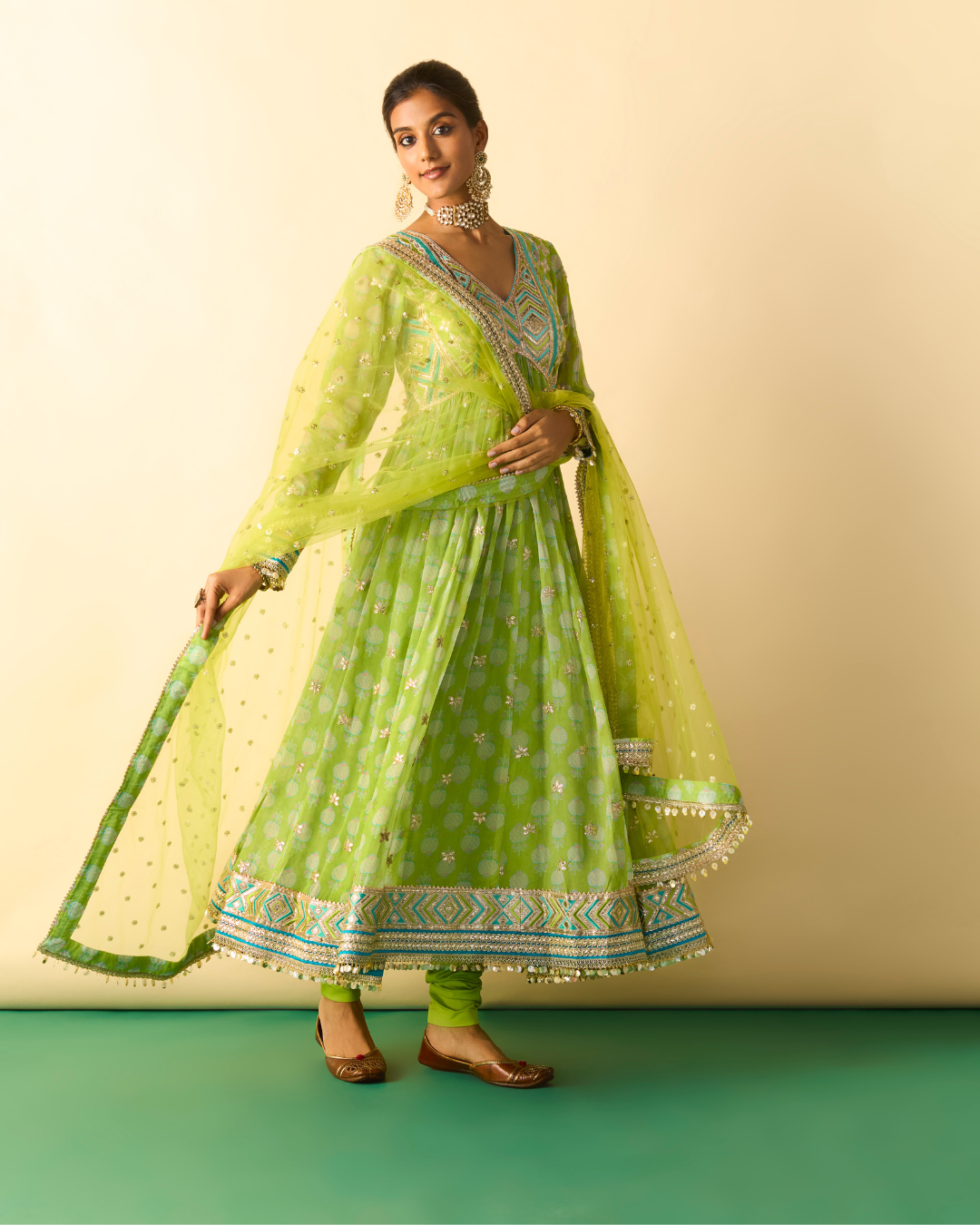 Gopi Vaid - Akira Anarkali Set From Chaar Bagh
