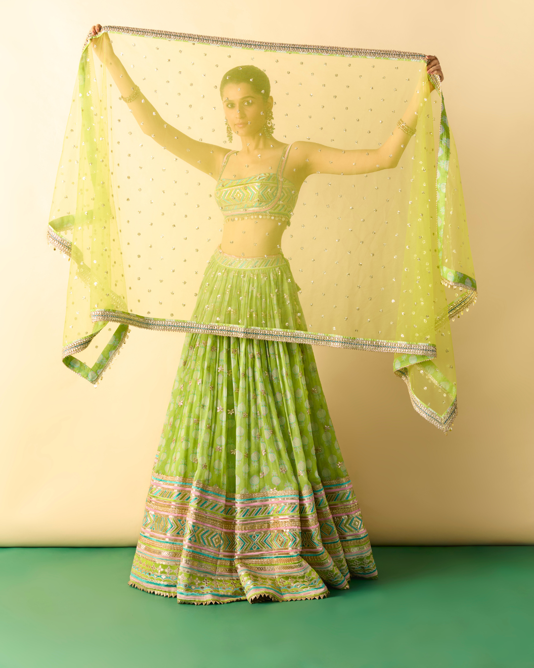 Gopi Vaid - Mannat Lehenga Set From Chaar Bagh