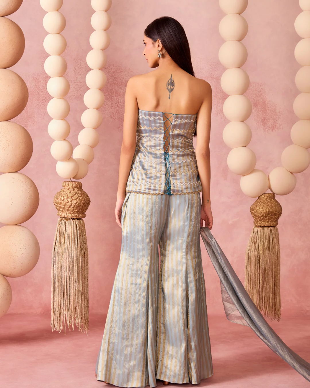 Chamee & Palak - Bela Pant Set From Jhoom