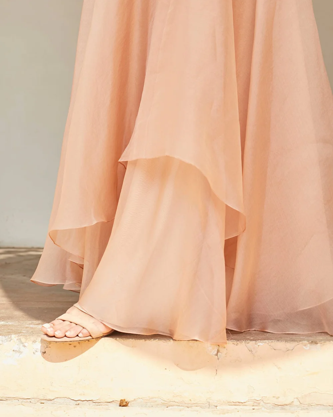 Osaa By Adarsh - Bahaar Optical Embroidered Top and Skirt From RASM