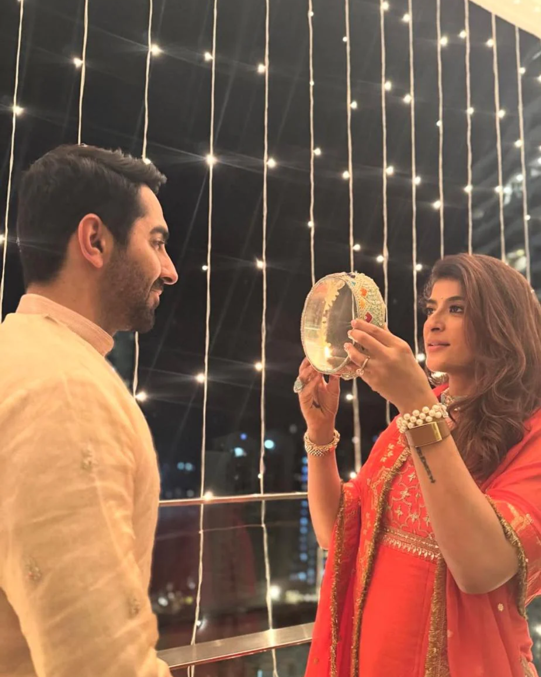 Gopi Vaid - Ayushmann Khuranna in Nawab Kurta Set From Nizaam