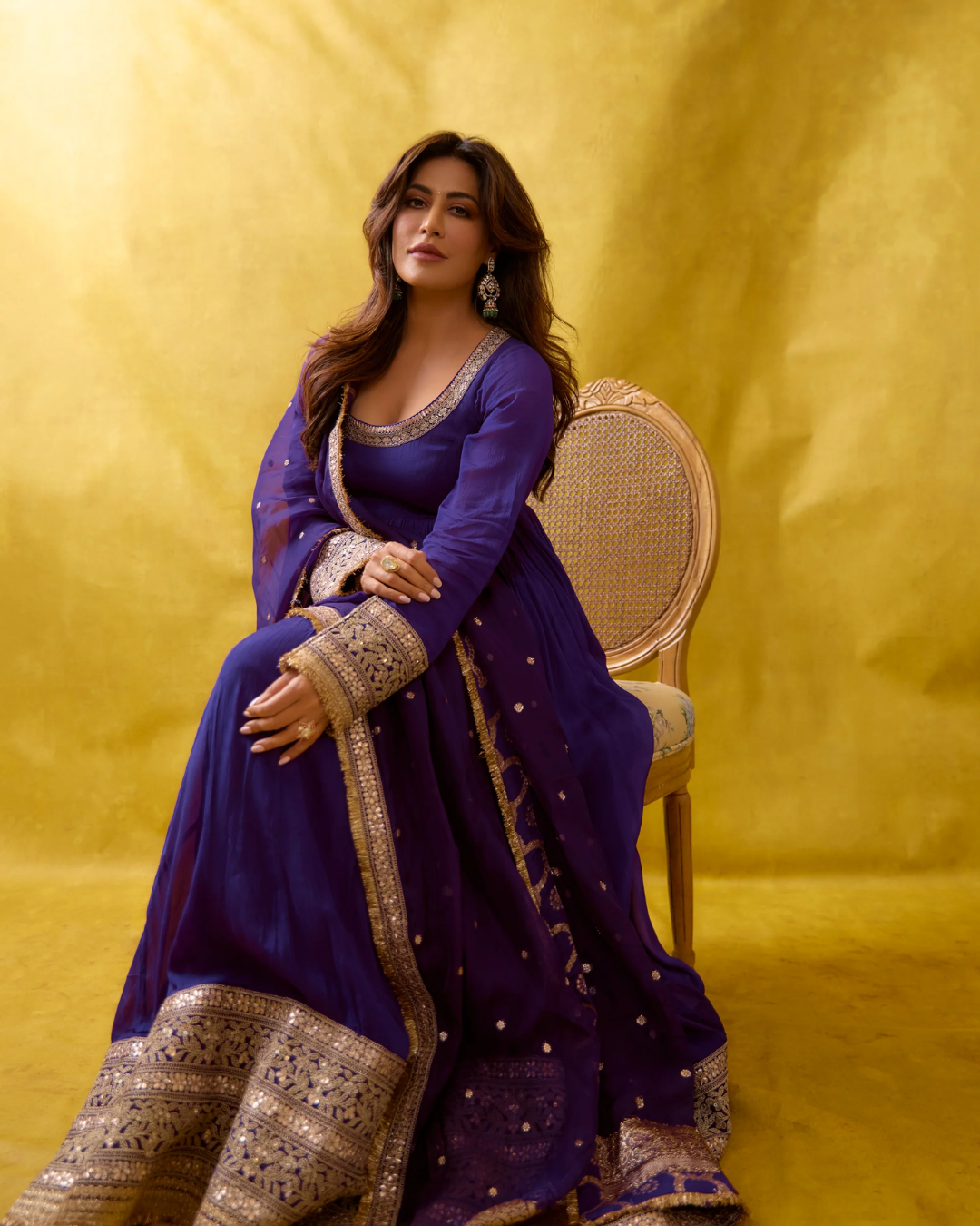 Gopi Vaid - Chitrangada Anarkali Set From Nizaam