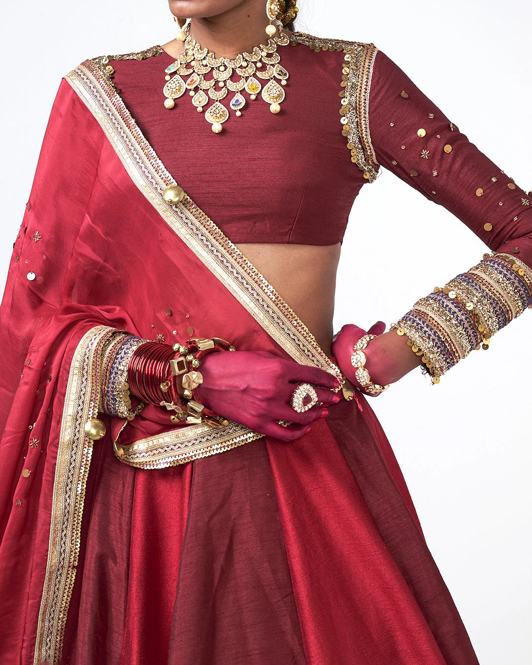 Rishi and Vibhuti - Deewani Lehenga From Gulon Ke Rang
