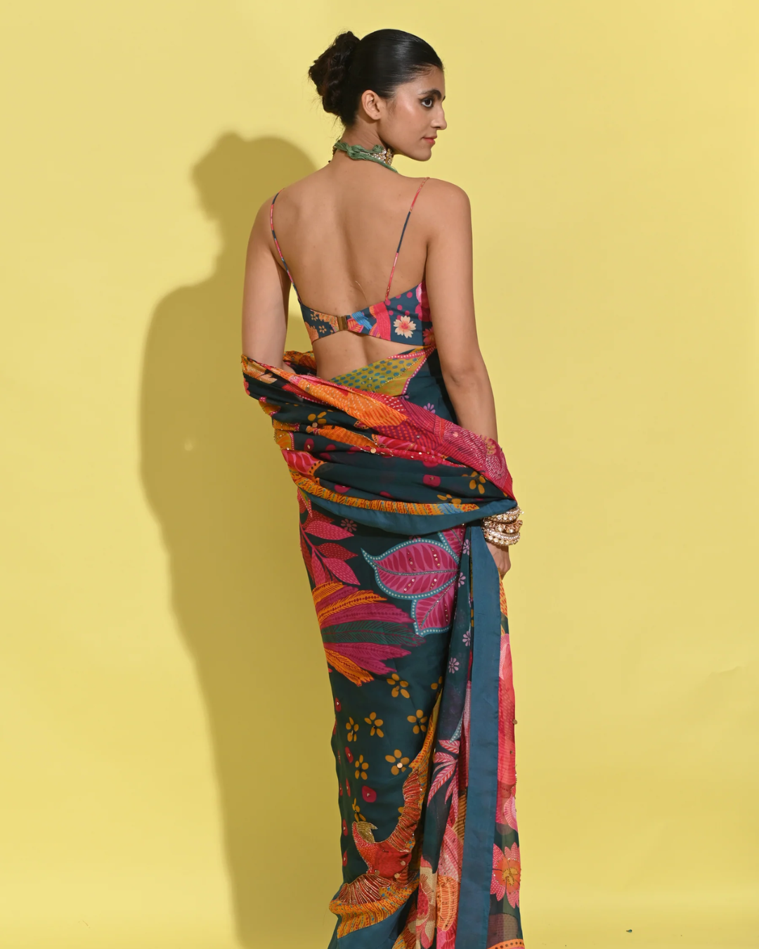 Rishi and Vibhuti - Glam Warp Saree From Tamasha