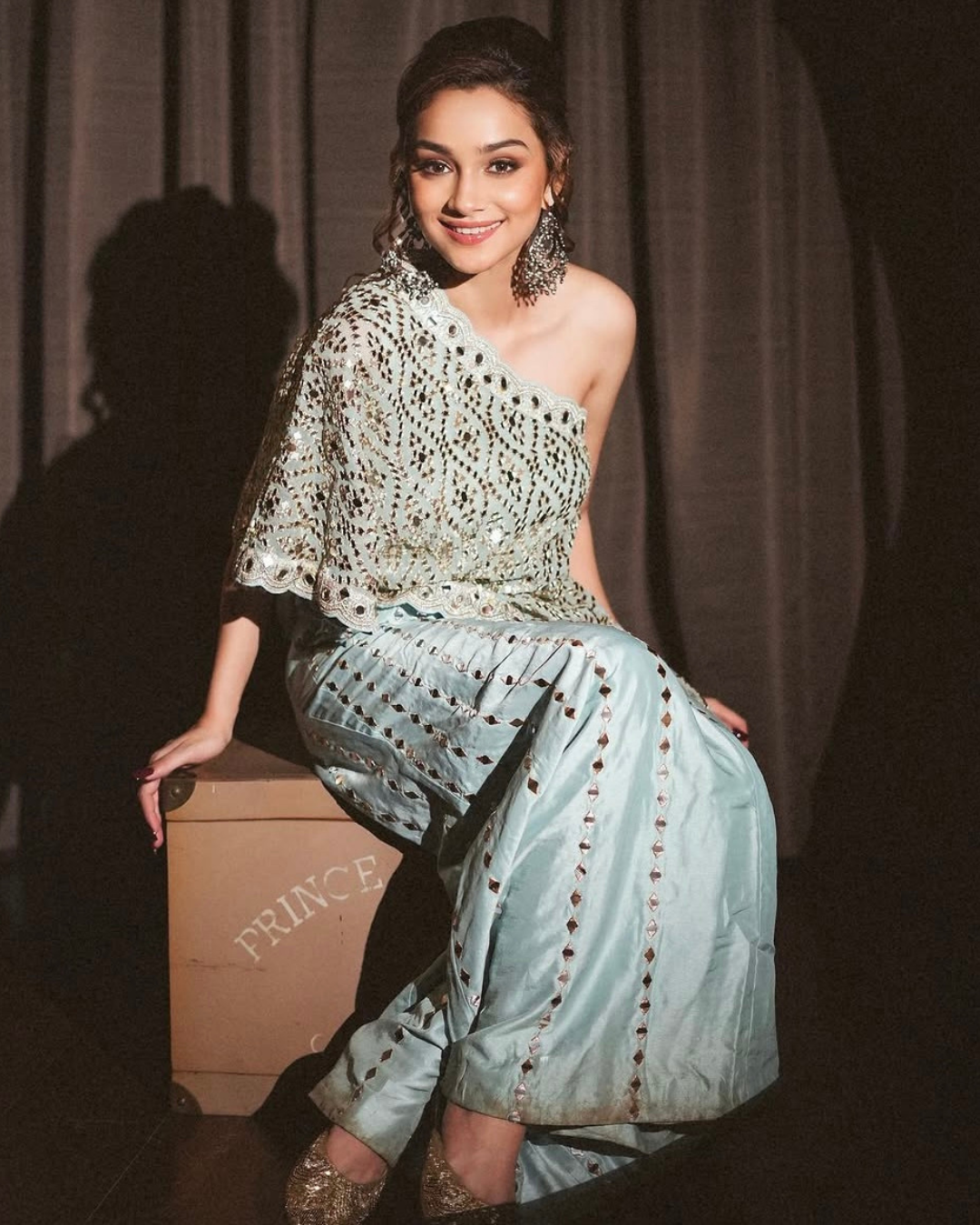 Gopi Vaid - Alfia Javed in Joan Pant Set From Jhilmil