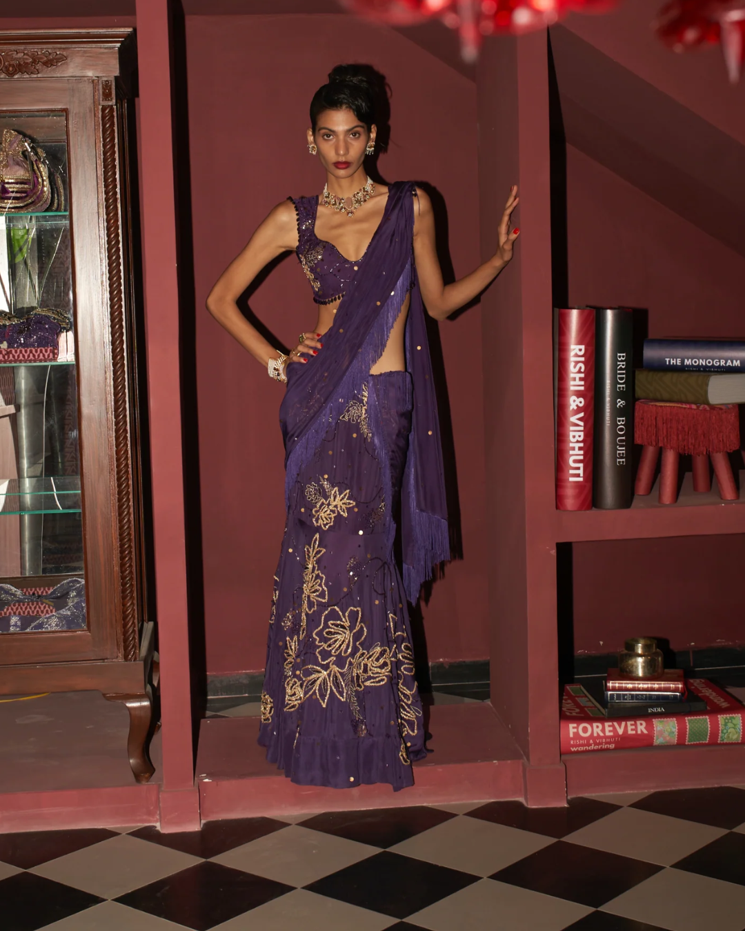 Rishi and Vibhuti - Majestic Lehenga Set From Rock & Roll